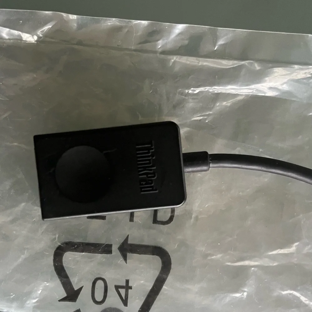 New Original ThinkPad X1 EXTREME 04X6435 SC10A3988 RJ45 Ethernet Cable Adapter